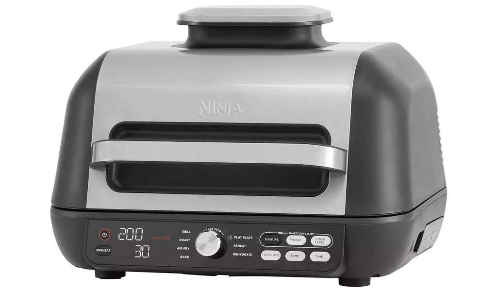 Ninja Foodi MAX Pro Health Grill, Flat Plate & Air Fryer AG651UK W/ Discount For Carers Code